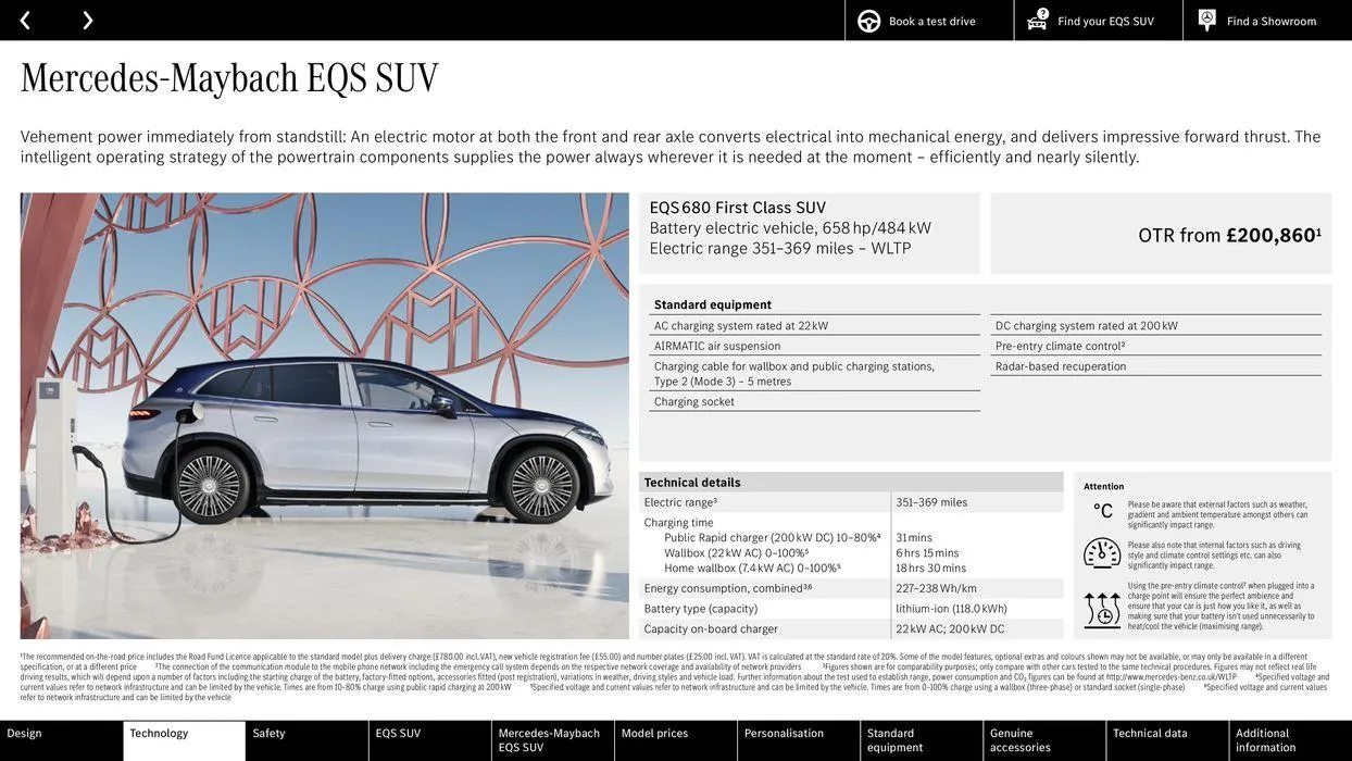 Mercedes Benz New EQS SUV from 22 August to 22 August 2025 - Catalogue Page 15
