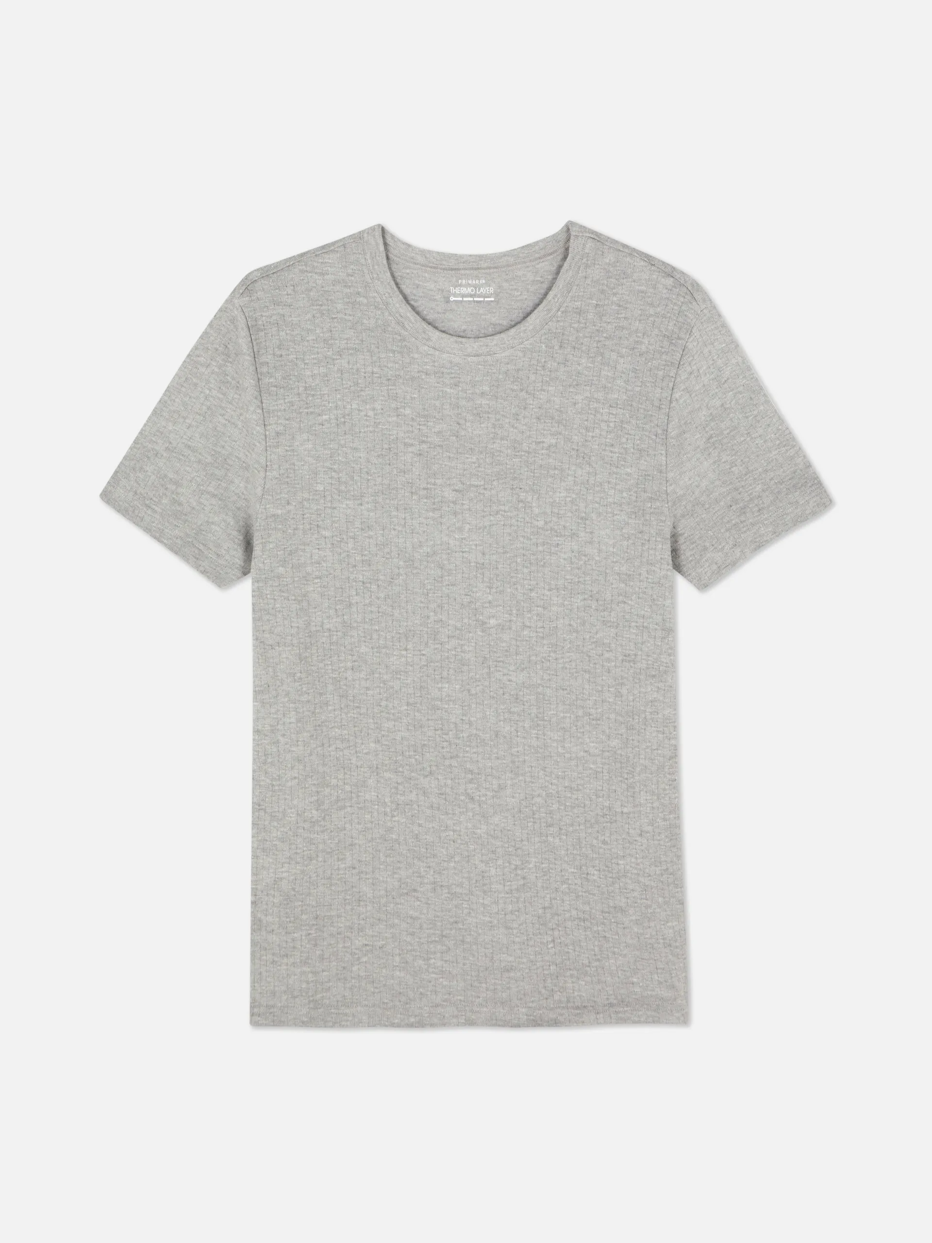 Geborsteld thermisch T-shirt