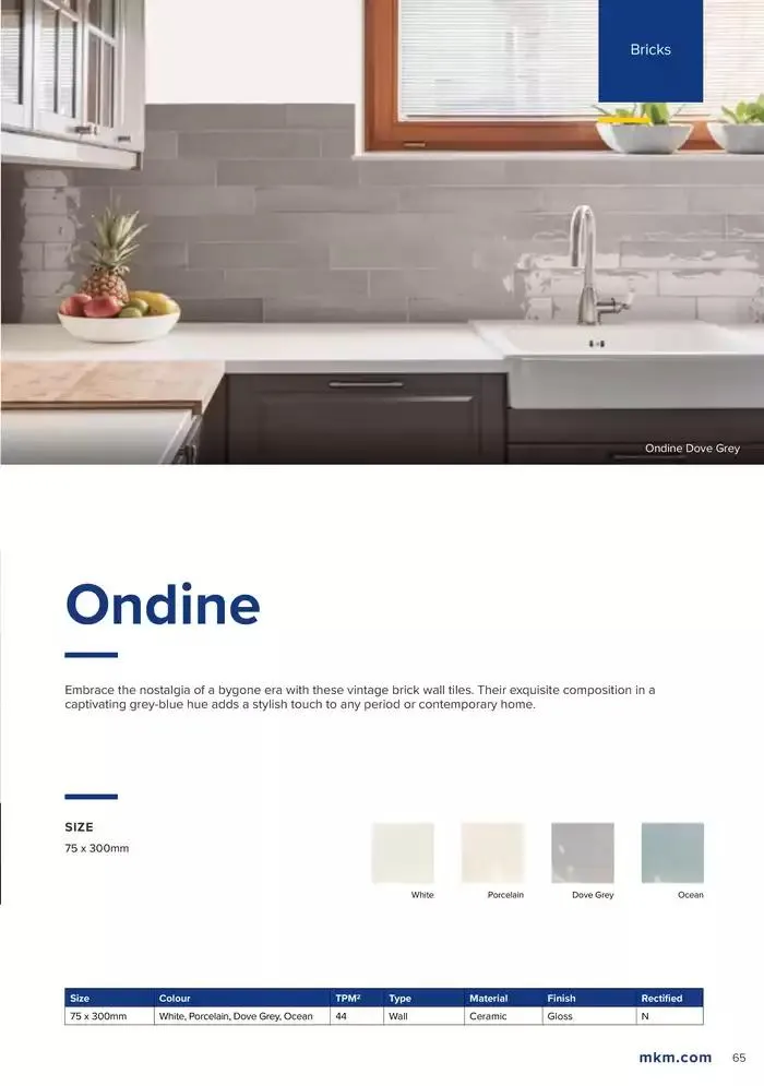 Tile Collection  from 14 January to 31 May 2025 - Catalogue Page 65