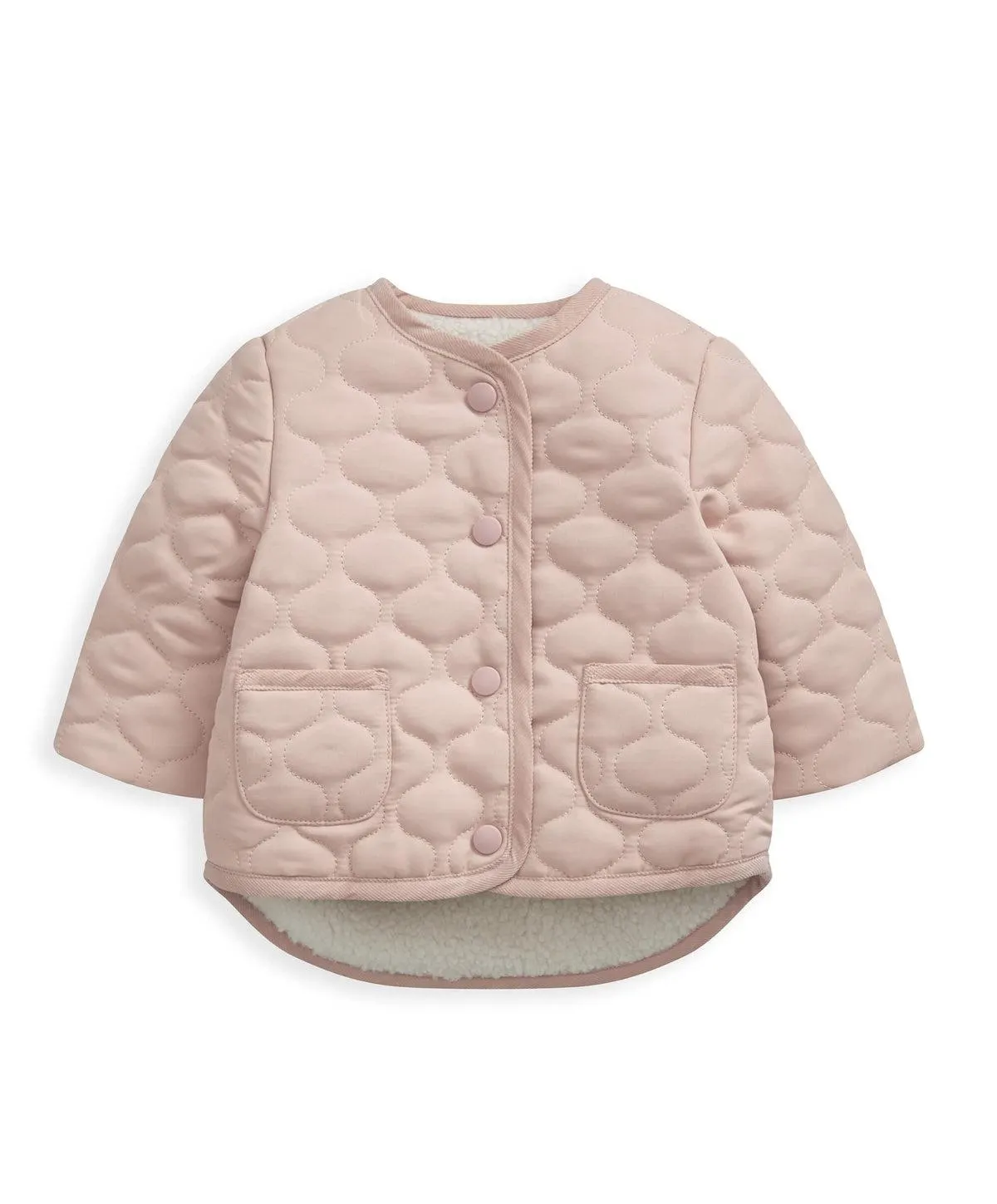 Quilted Jacket - Soft Pink