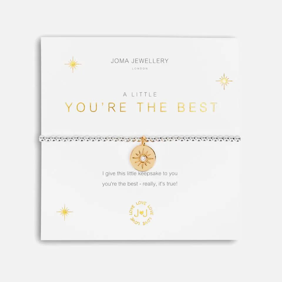 Joma Jewellery You're The Best Silver Bracelet - Silver