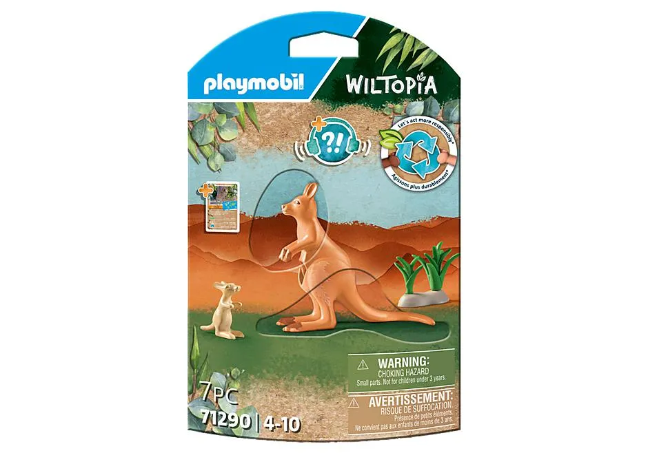 Wiltopia - Kangaroo with Joey
