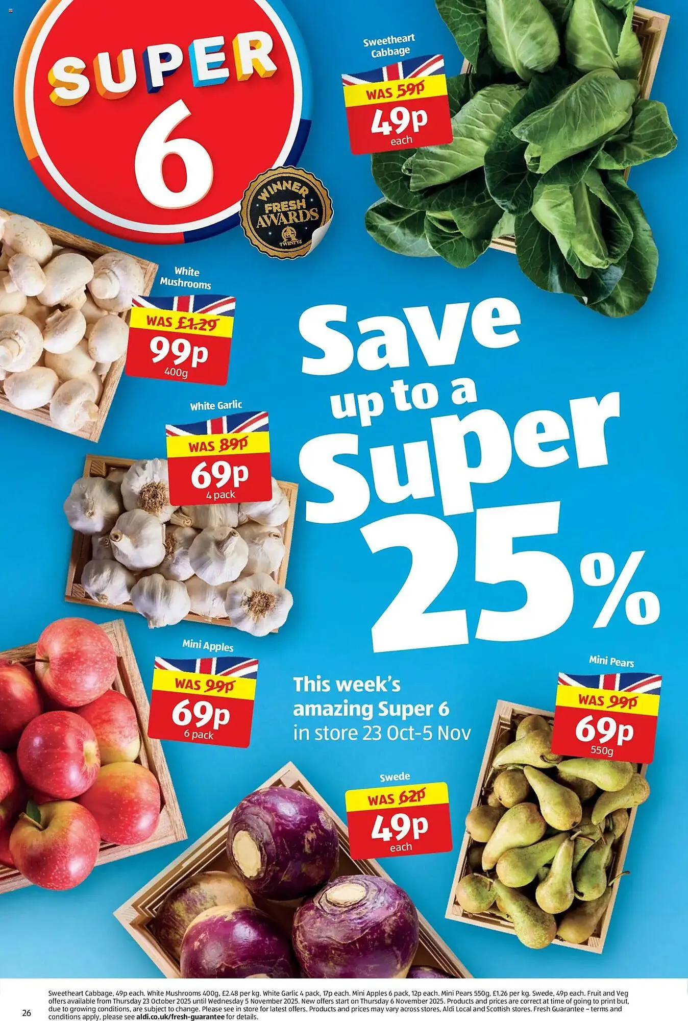 Aldi leaflet from 30 October to 5 November 2025 - Catalogue Page 26
