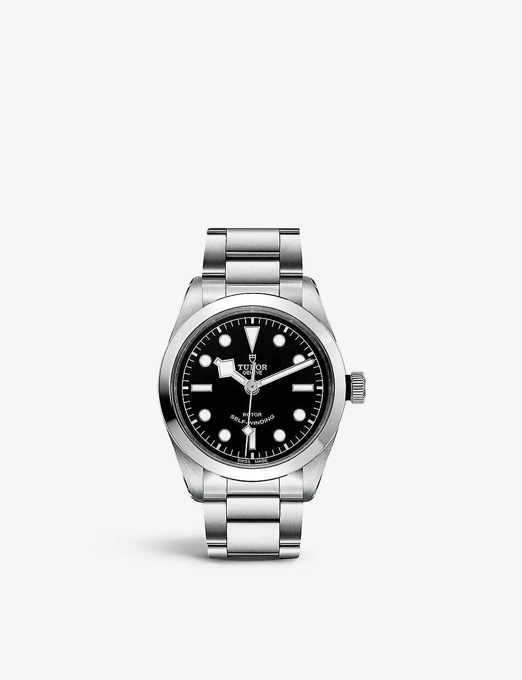 M79500-0007 Black Bay 36 stainless-steel automatic watch