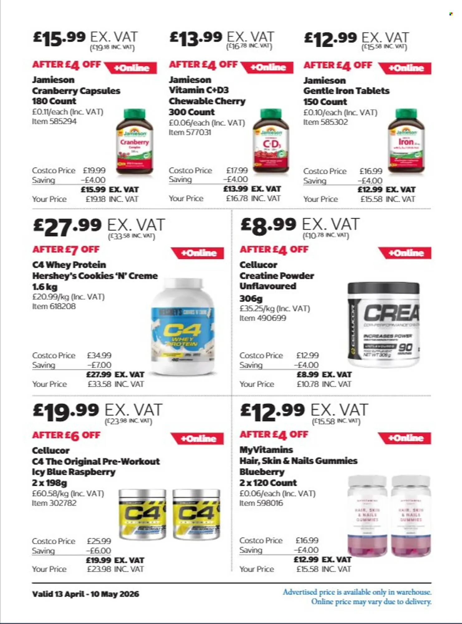 Costco leaflet from 13 April to 10 May 2026 - Catalogue Page 24