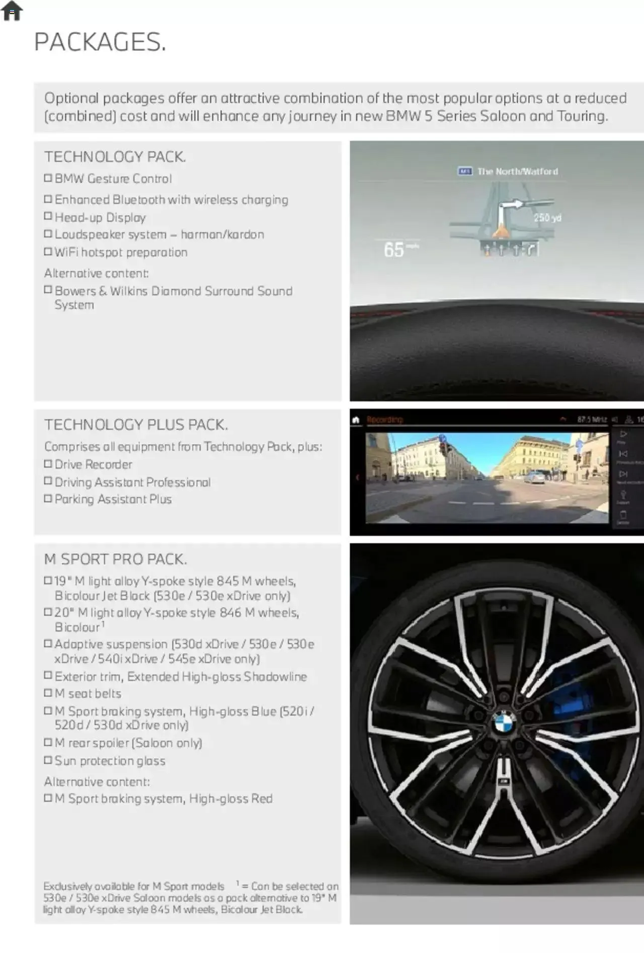 BMW - Saloon and Touring Brochure from 21 January to 31 December 2023 - Catalogue Page 37