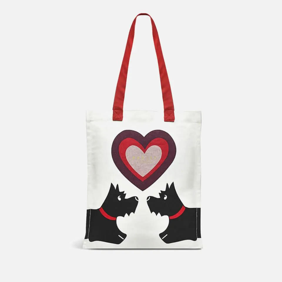 Radley Valentines Medium Printed Canvas Tote Bag