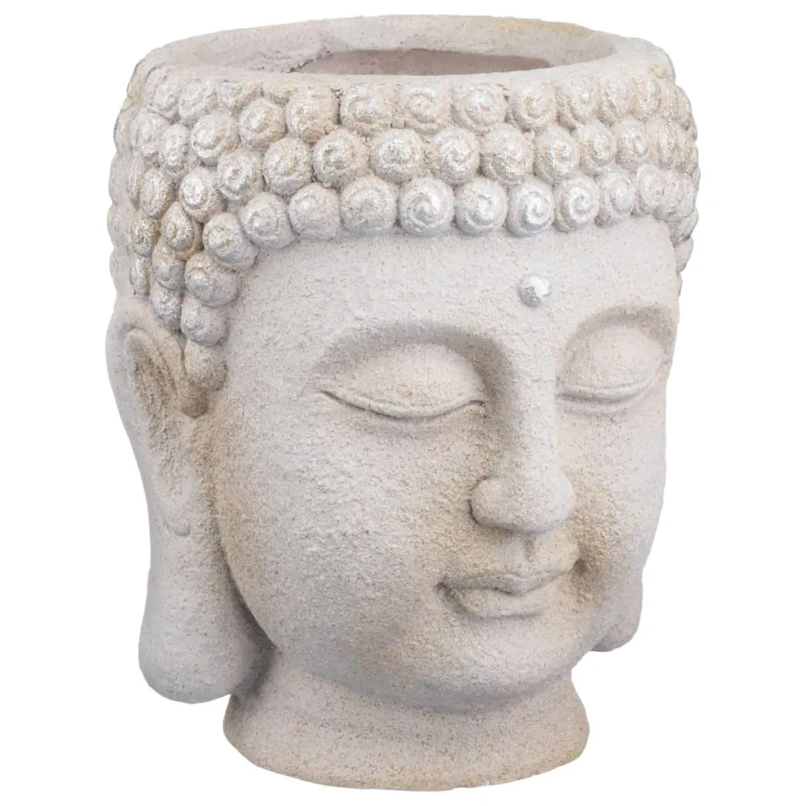 Tranquil Garden Extra Large Buddha Head Planter