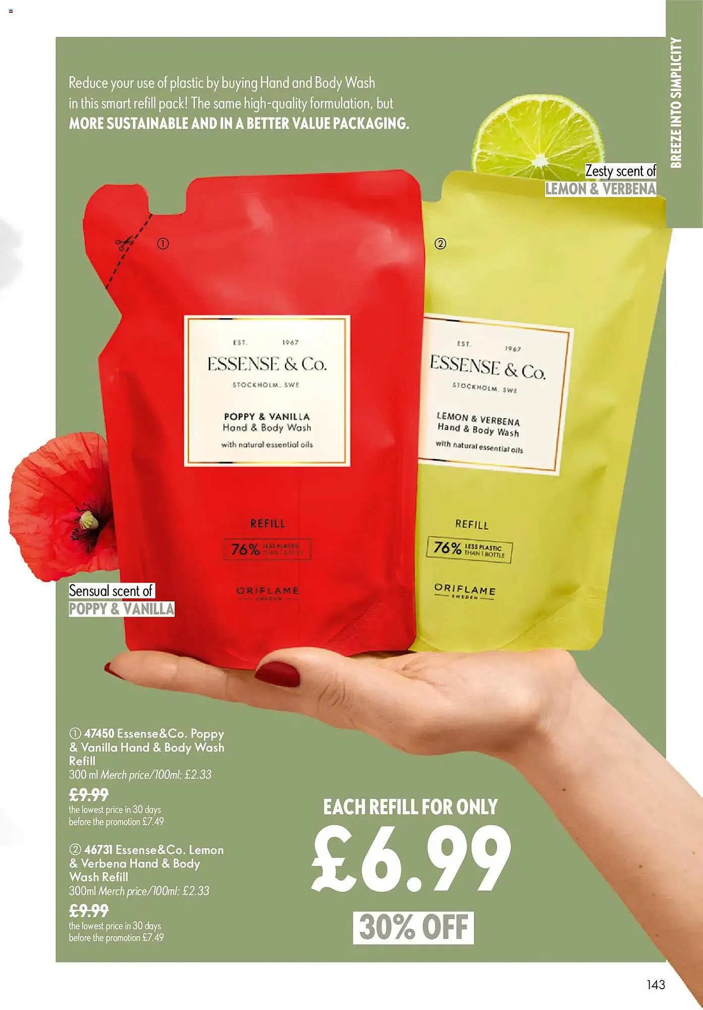 Oriflame catalogue from 17 June to 8 July 2026 - Catalogue Page 143