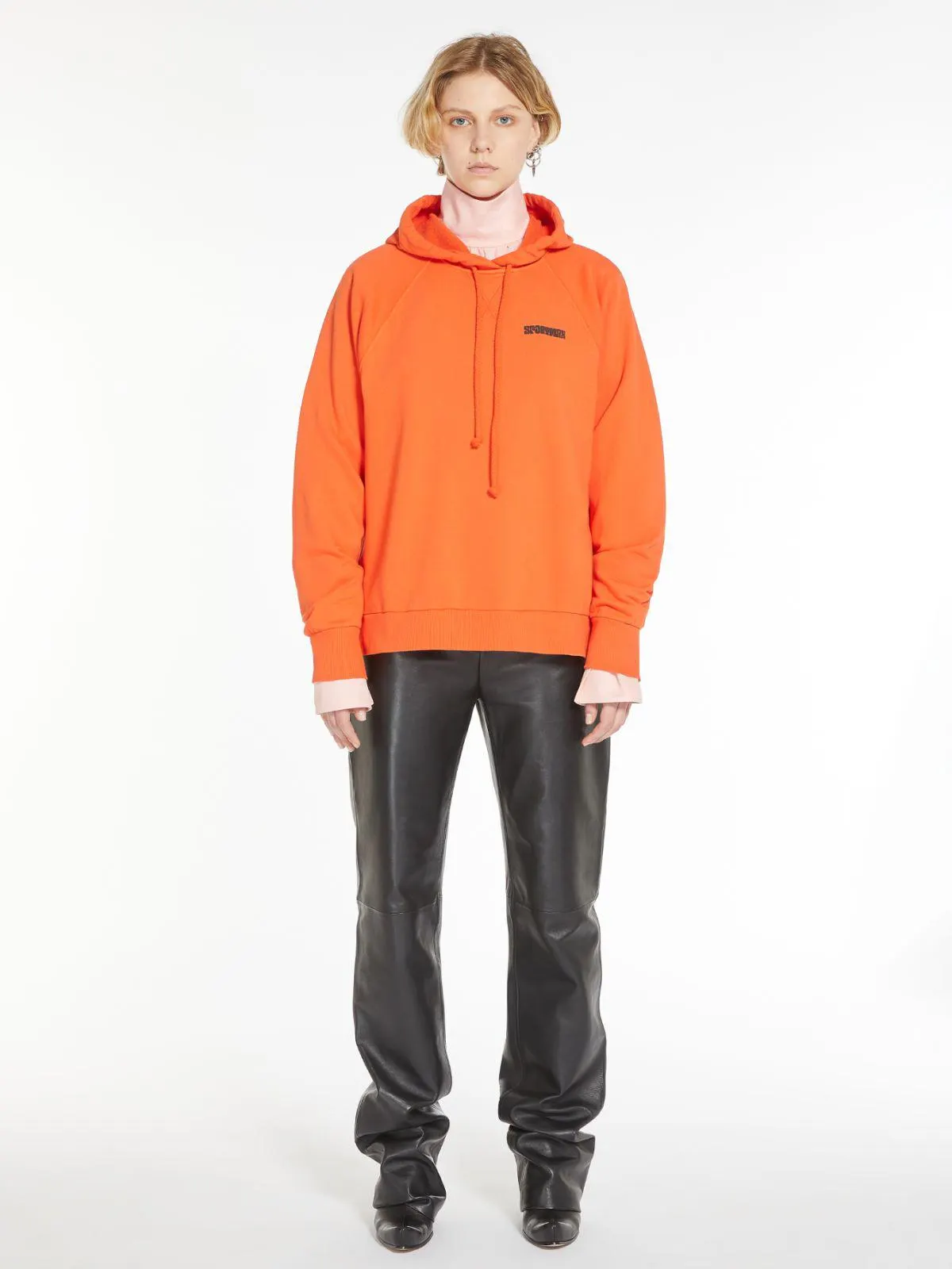 Stretch cotton sweatshirt