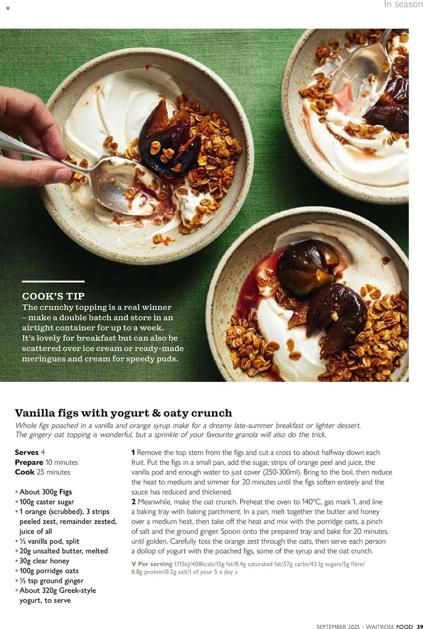 Waitrose leaflet from 1 September to 1 October 2025 - Catalogue Page 39