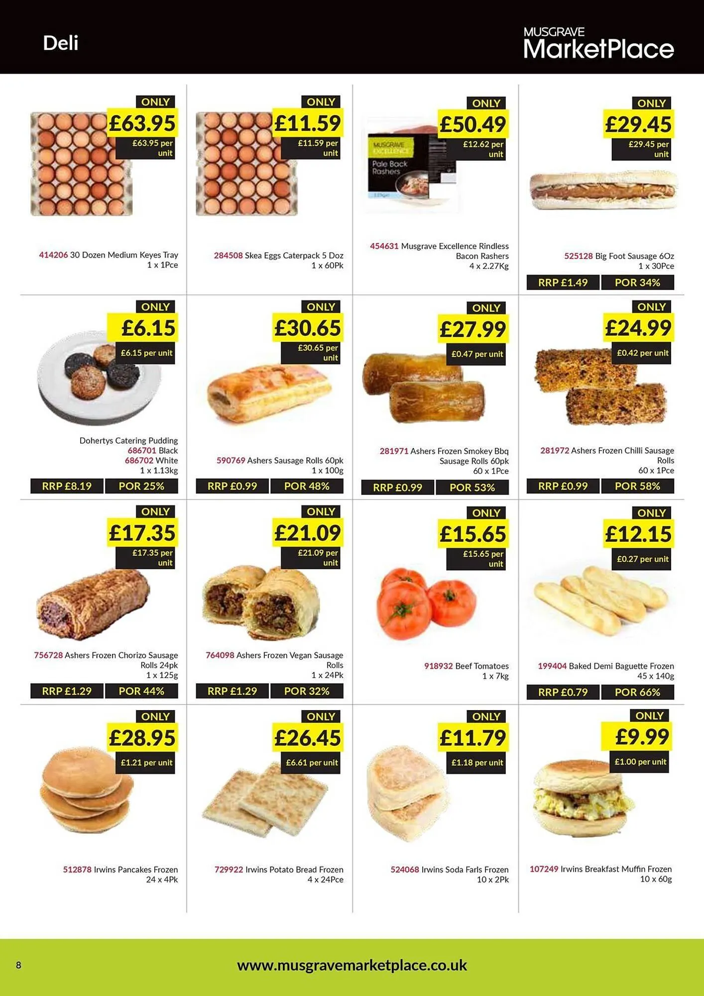 Musgrave MarketPlace leaflet from 16 February to 8 March 2026 - Catalogue Page 8