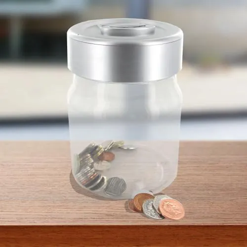 Digital Coin Counting Money Jar