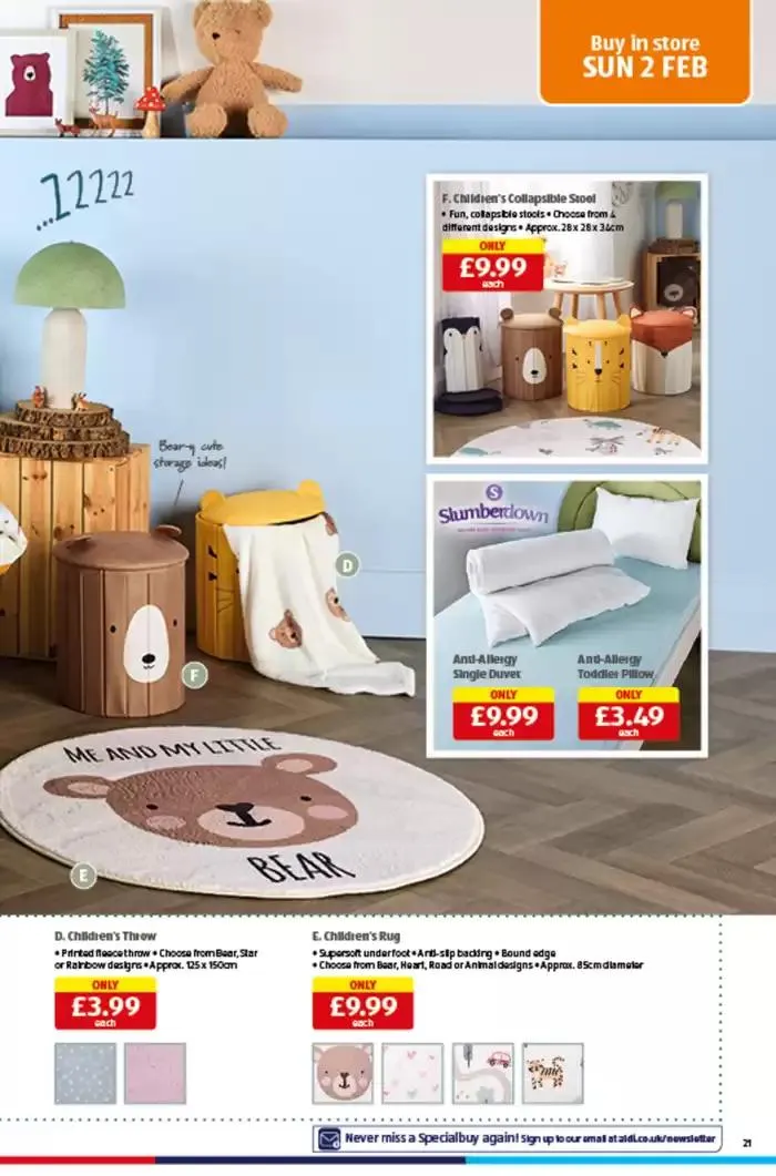 Aldi weekly offers from 24 January to 7 February 2025 - Catalogue Page 21