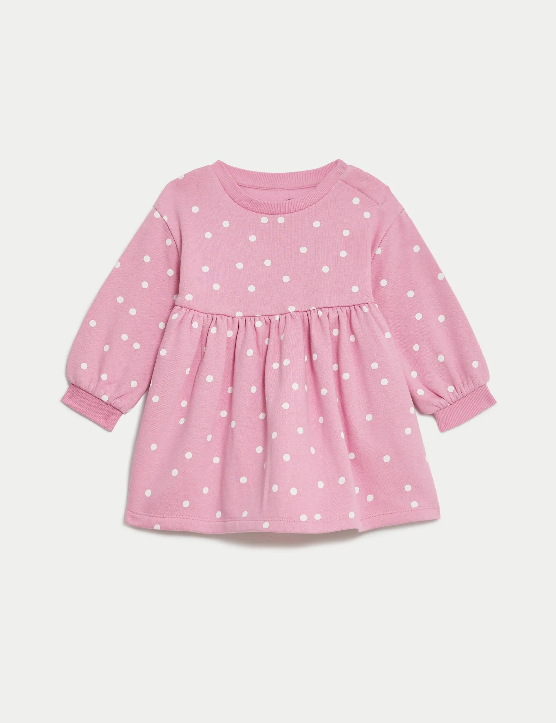 Cotton Rich Spot Dress (0-3 Yrs)