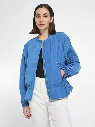 Blouson with drawstring waist