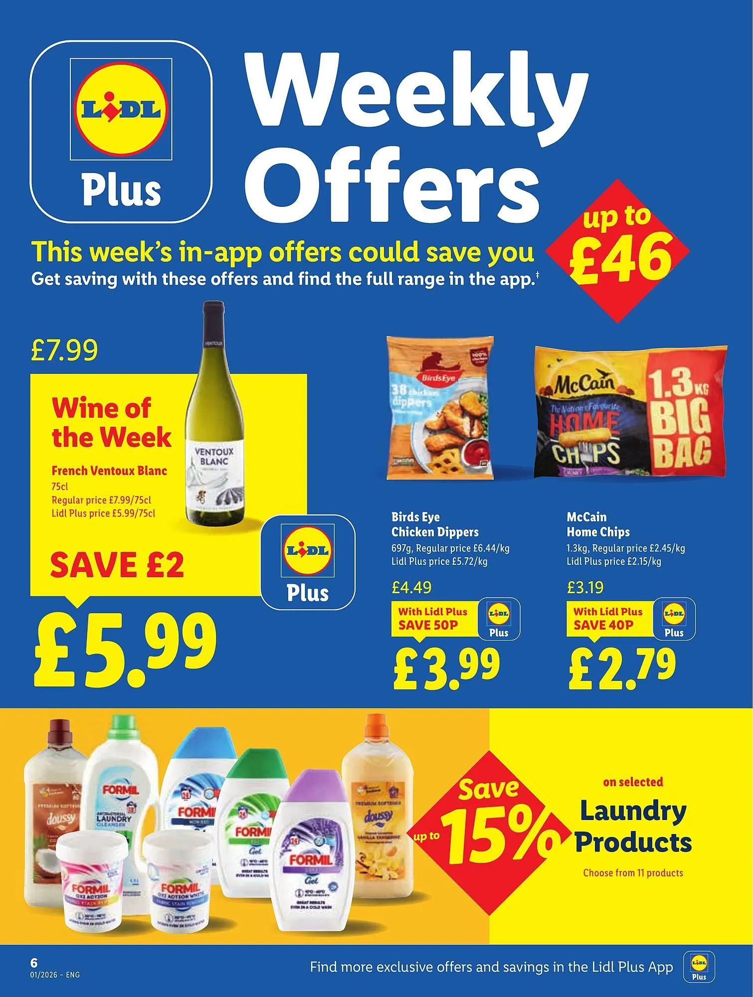 Lidl leaflet from 31 December to 7 January 2026 - Catalogue Page 6