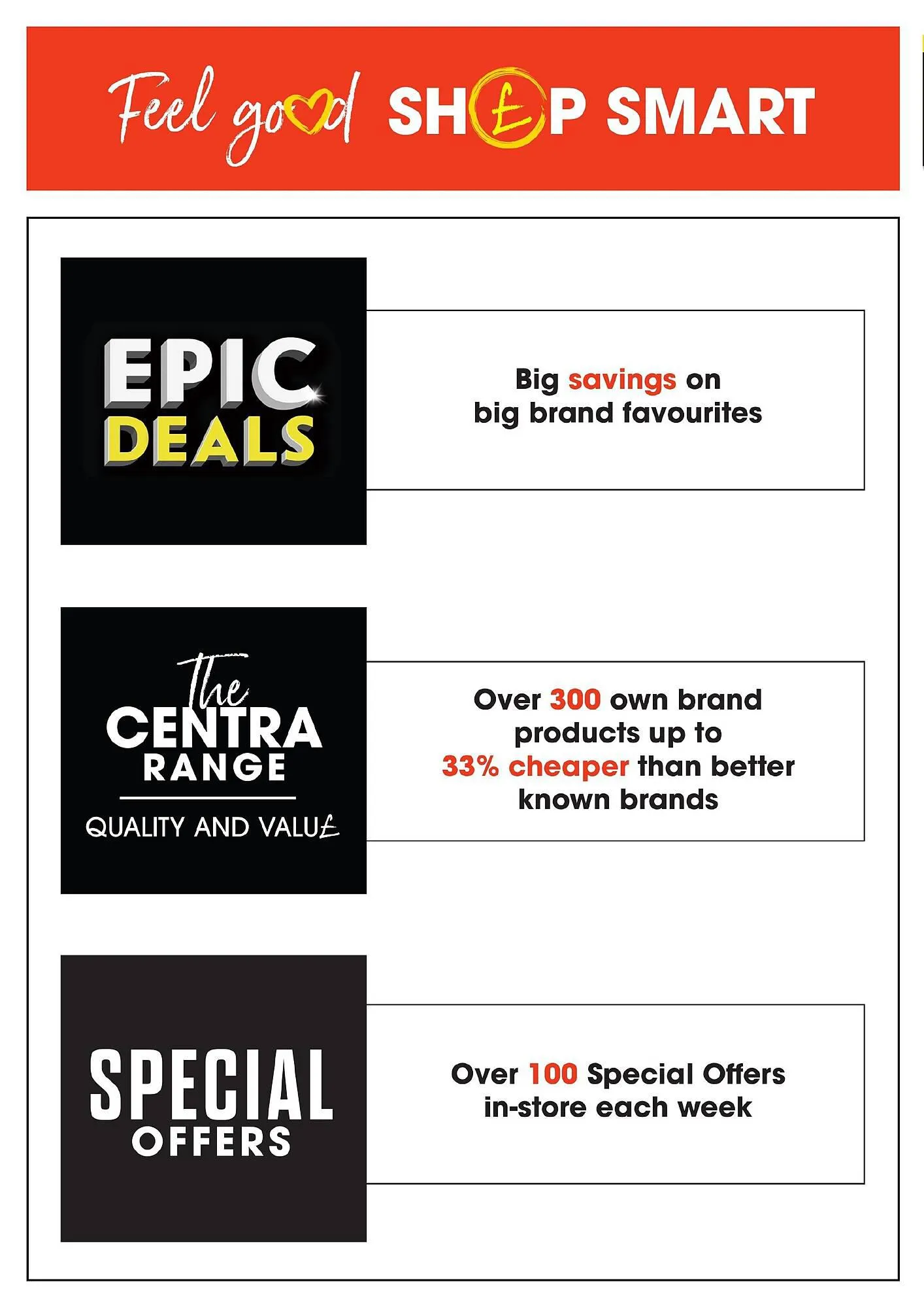 Centra leaflet from 11 February to 2 March 2024 - Catalogue Page 2