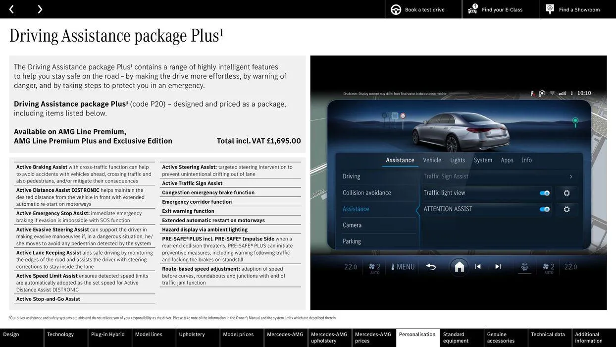 Mercedes Benz New E-Class Saloon from 31 August to 31 August 2025 - Catalogue Page 60