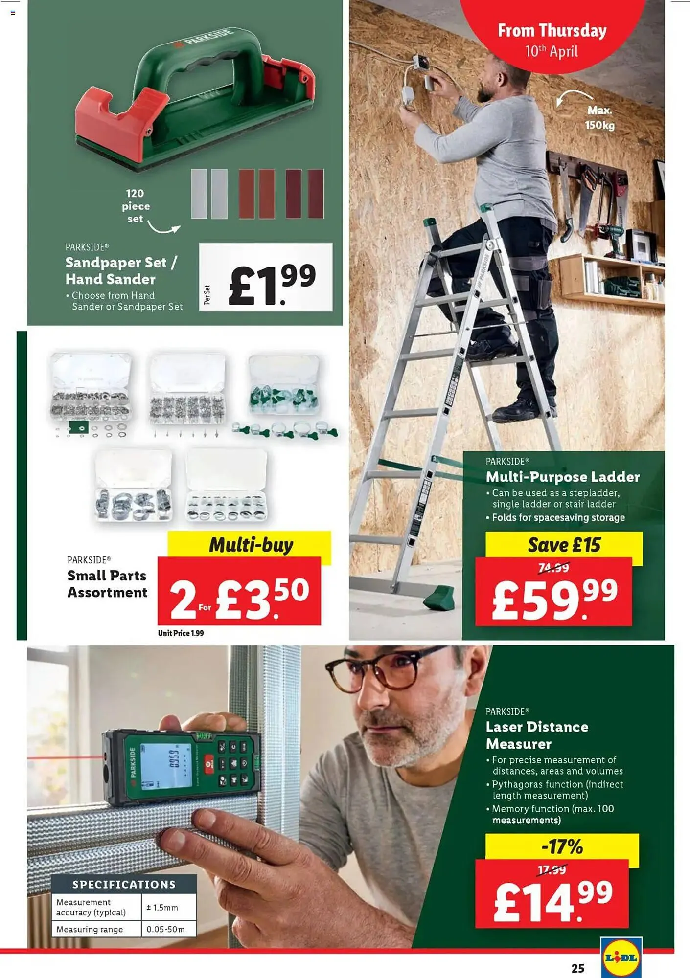 Lidl leaflet from 10 April to 16 April 2025 - Catalogue Page 25