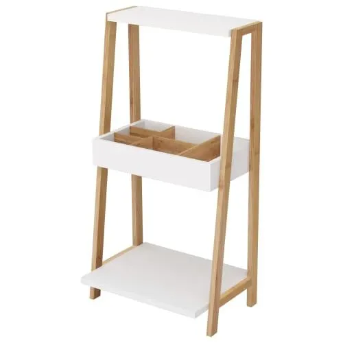 Bamboo 3 Tier Storage Unit - 800 x 410mm