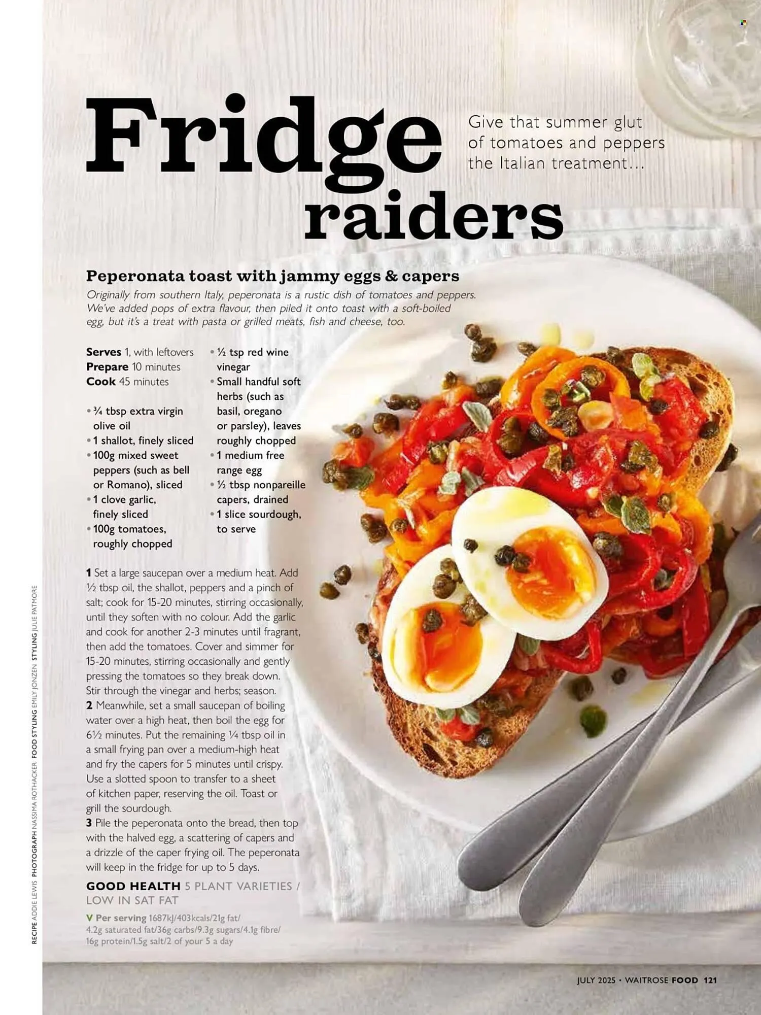 Waitrose leaflet from 1 July to 31 July 2025 - Catalogue Page 121
