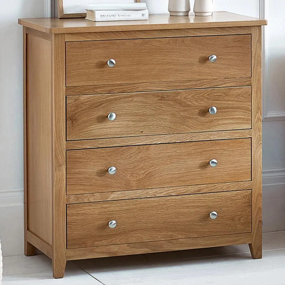 Julian Bowen Mallory 4 Drawer Chest of Drawers