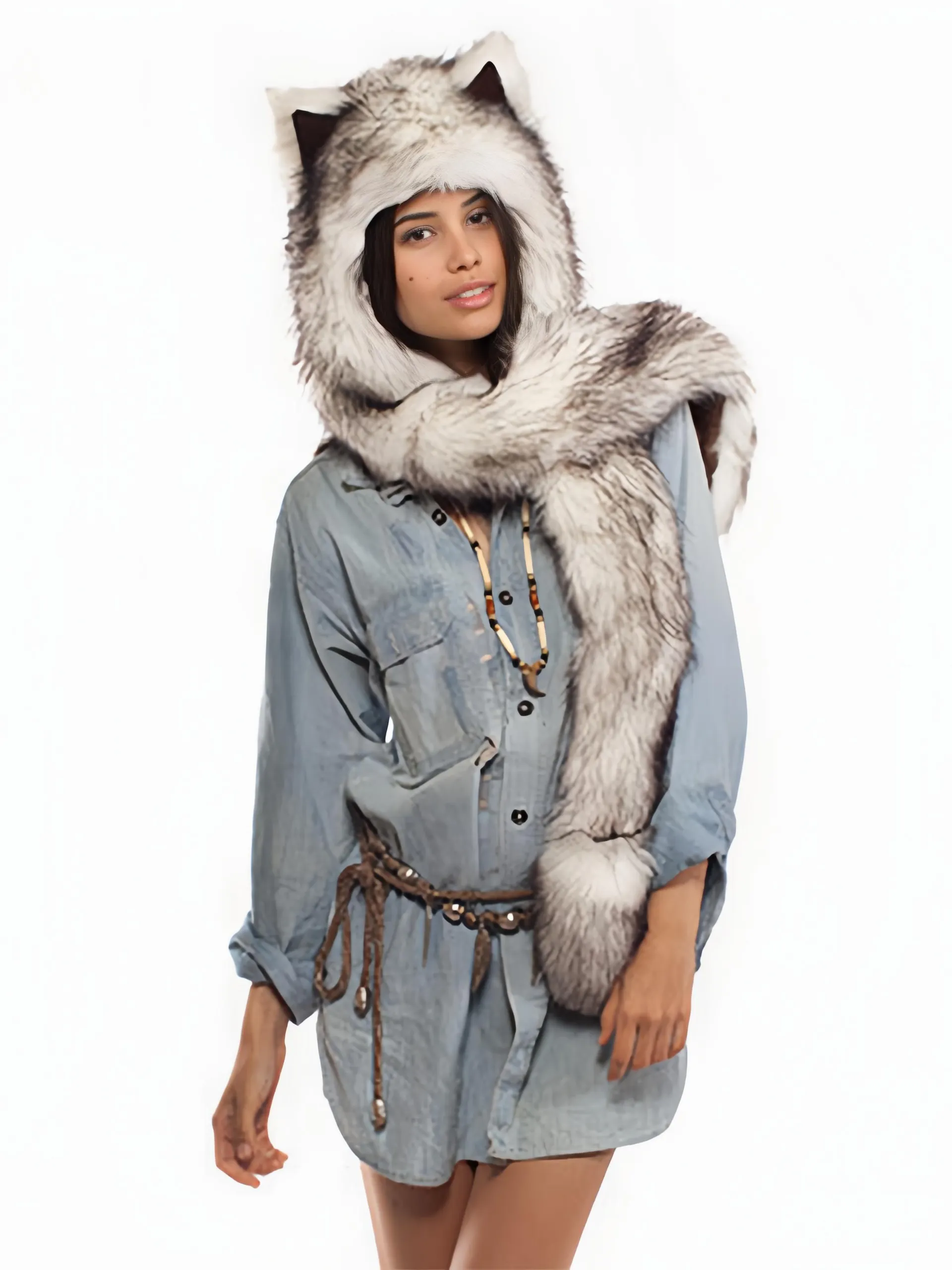 Women's Caps/Hats Pretty Faux Fur Ombre Polyester