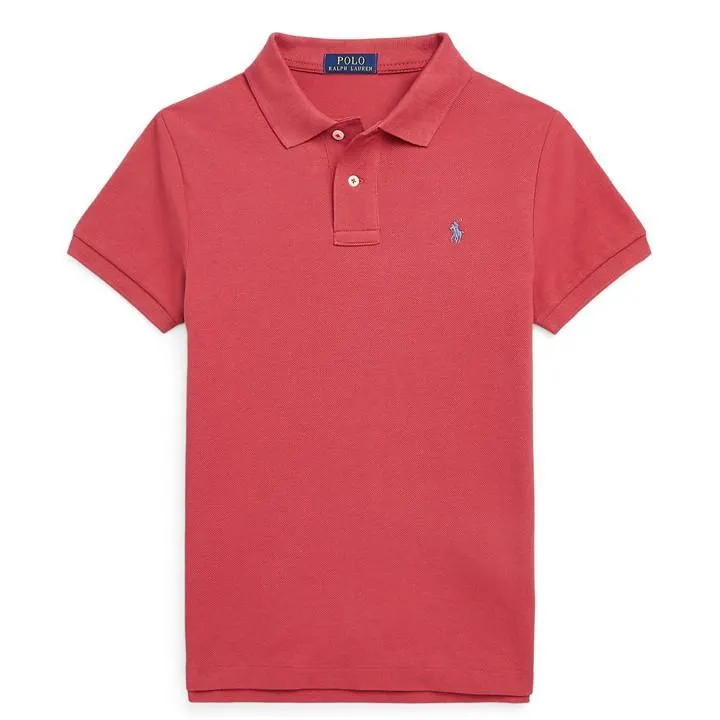Junior Boys Custom Short Sleeve Polo Shirt
