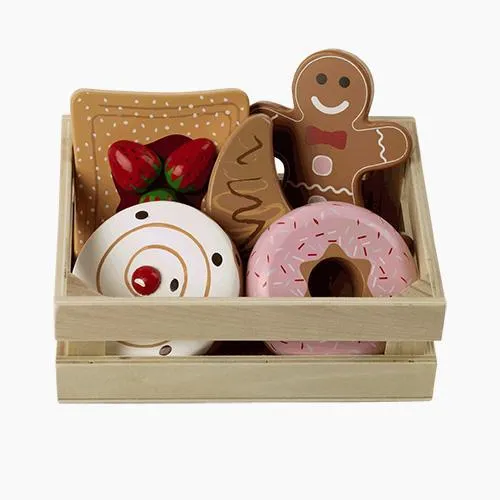 Wooden Bakery Basket