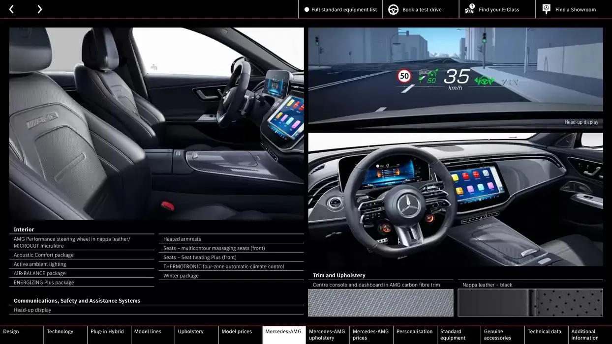 Mercedes Benz New E-Class Saloon from 17 October to 17 October 2025 - Catalogue Page 49