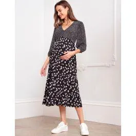 Button-Down Maternity Dress