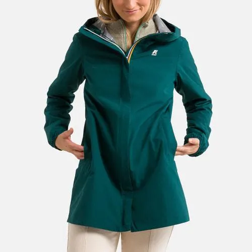 Sophie Éco Stretch Dot Hooded Windbreaker