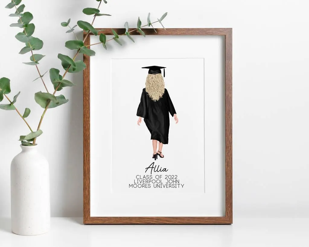 Personalised Graduation Print
