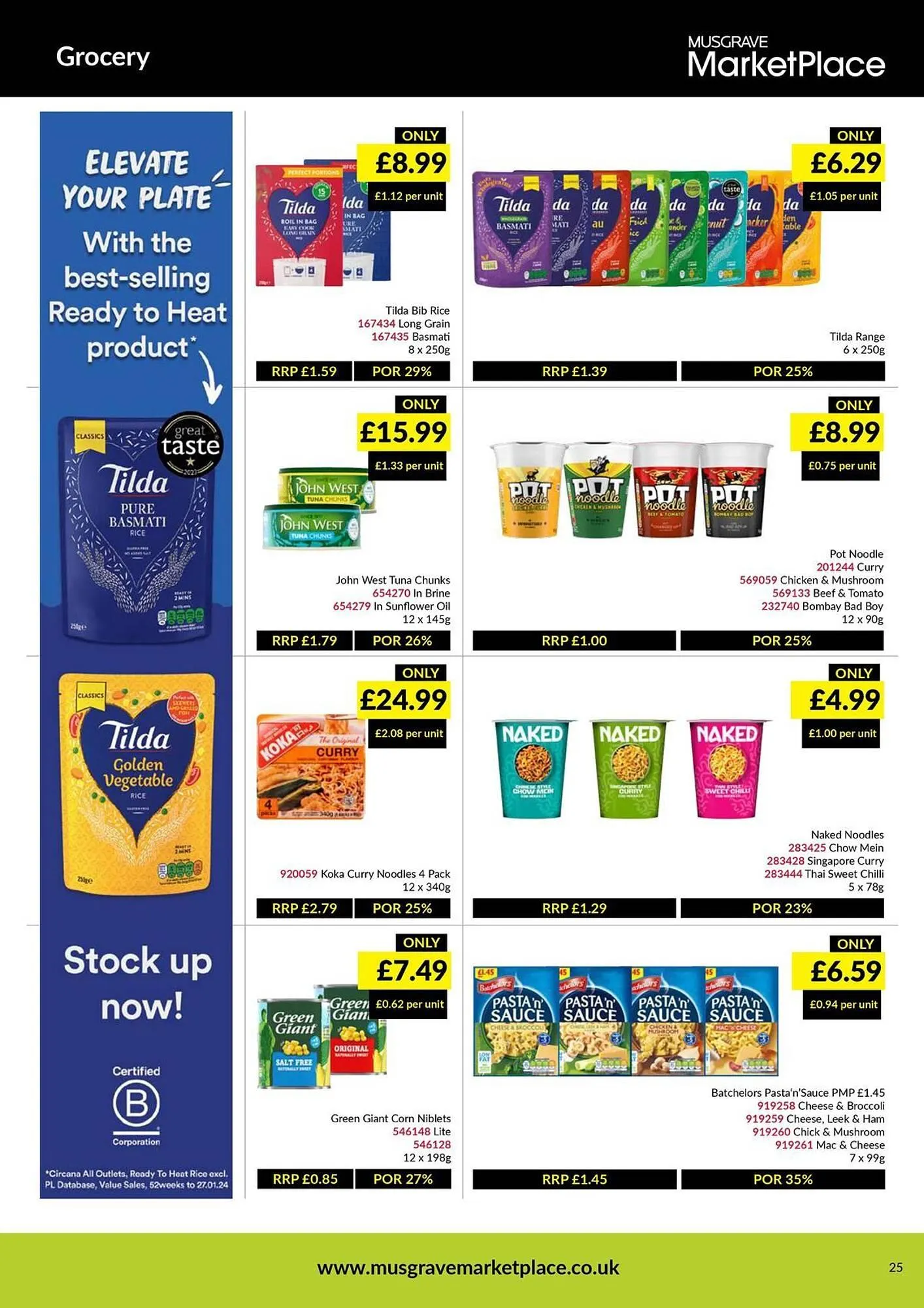 Musgrave MarketPlace leaflet from 9 March to 29 March 2026 - Catalogue Page 25