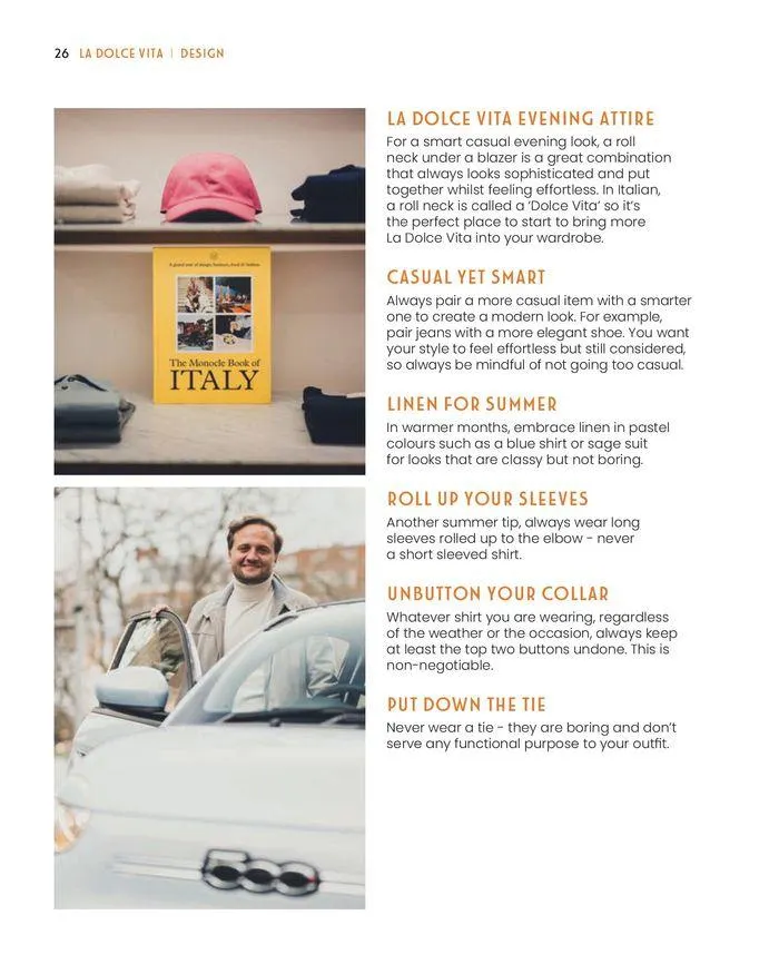 La Dolce Vita Guide from 21 May to 31 December 2024 - Catalogue Page 26