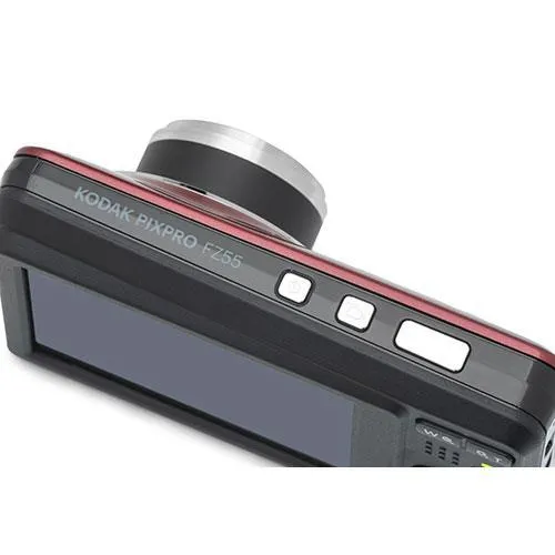 Kodak Pixapro FZ55 Digital Camera in Red