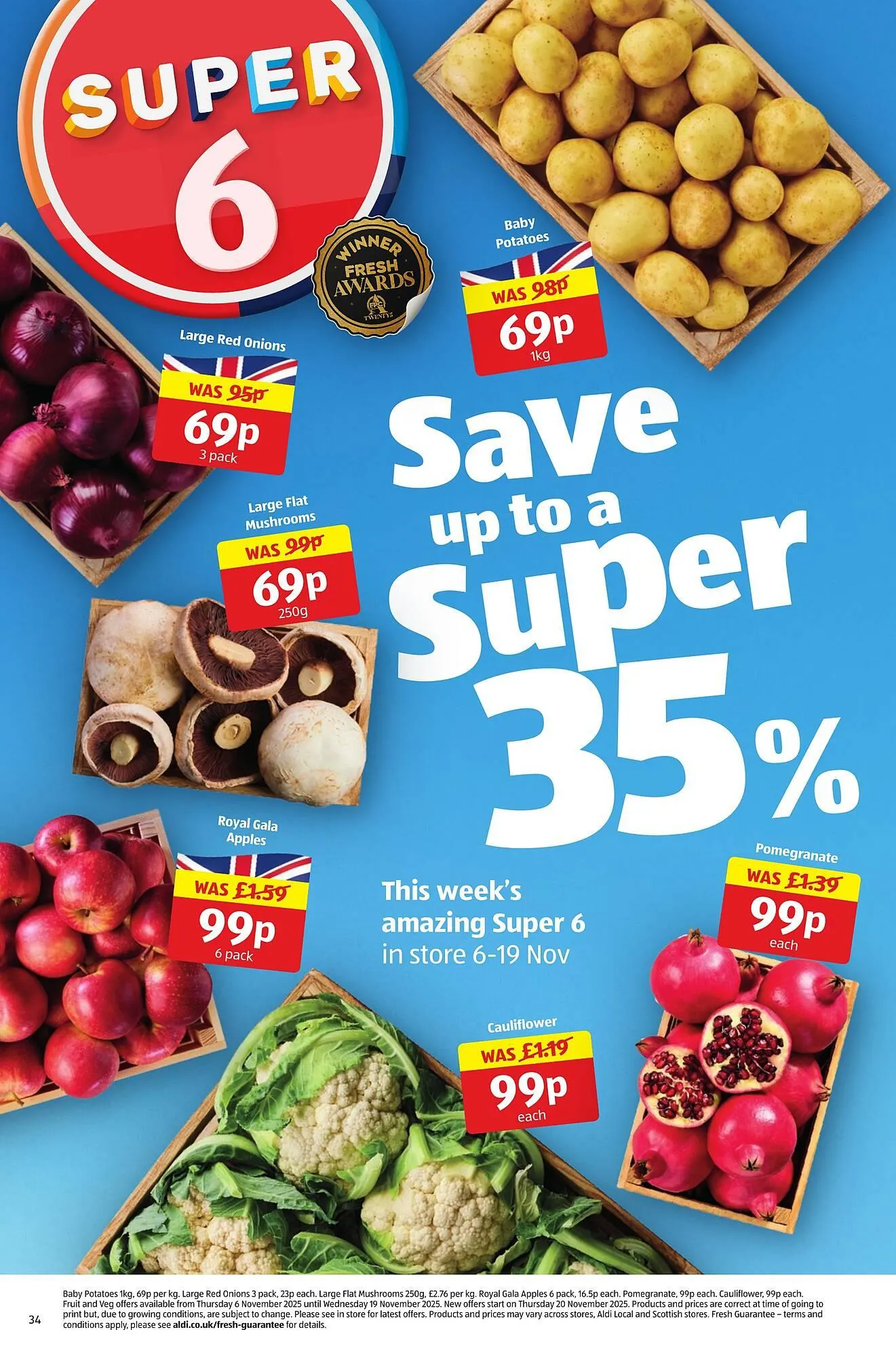 Aldi leaflet from 13 November to 17 November 2025 - Catalogue Page 34