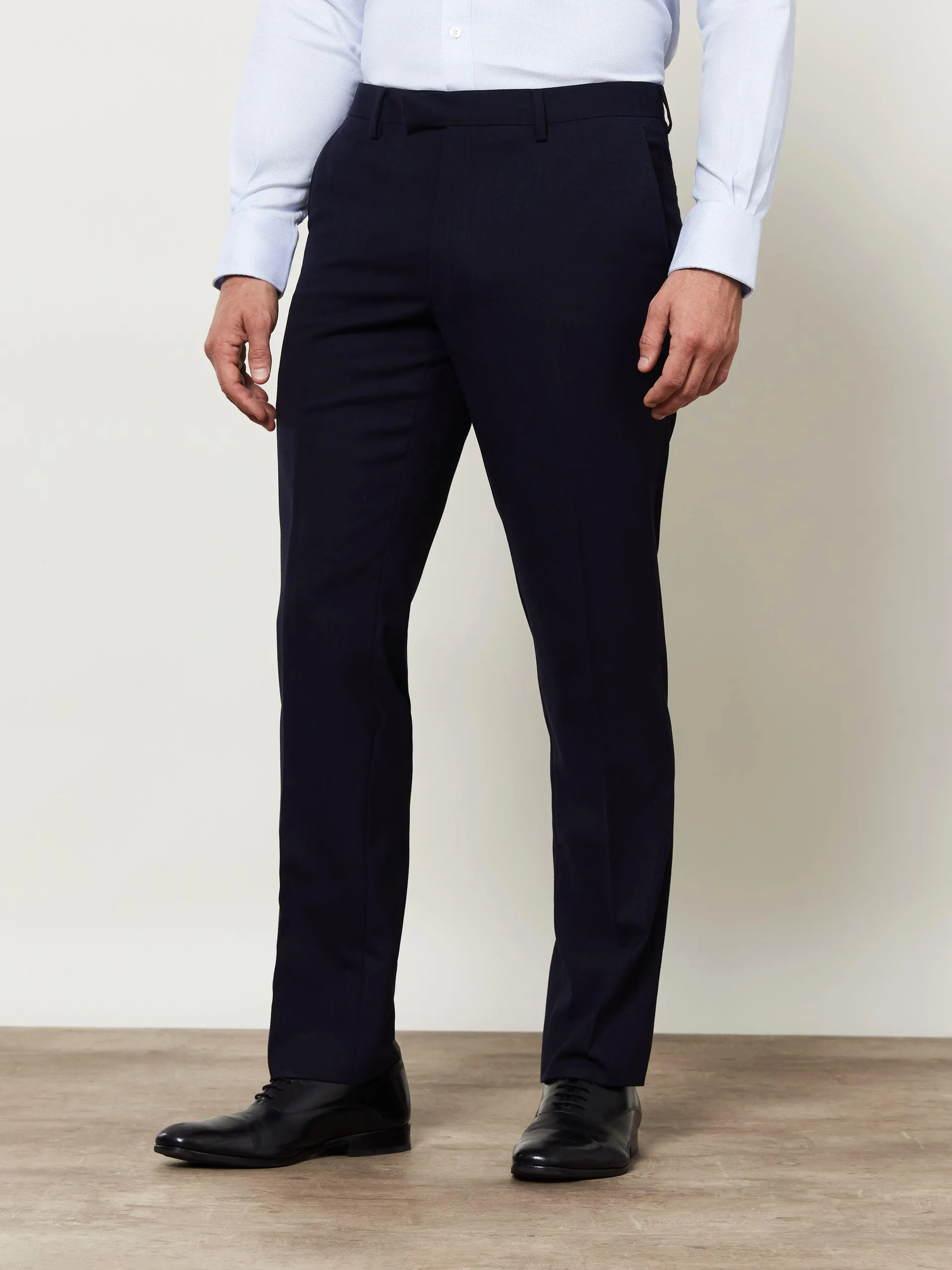 Kennington Infinity Slim Fit Navy Trousers