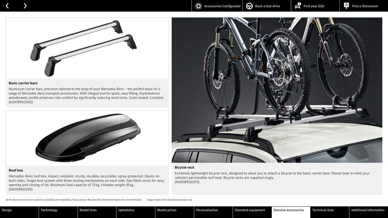 Mercedes Benz New EQA from 10 August to 10 August 2025 - Catalogue Page 36