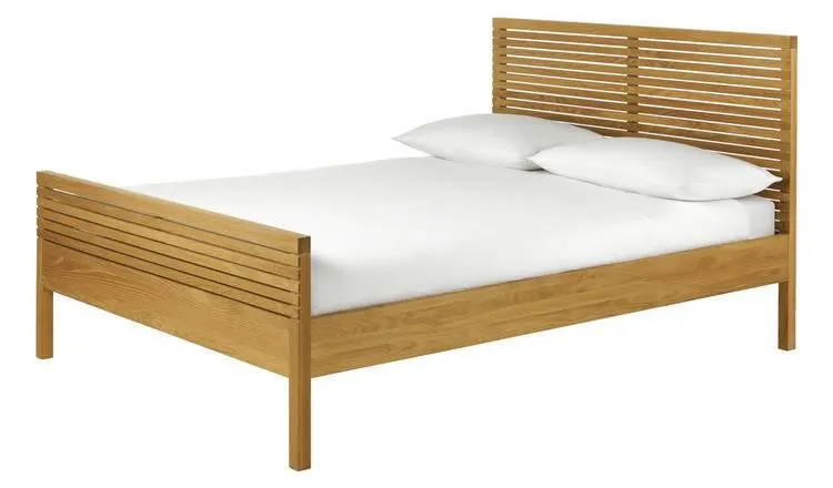 Habitat Max Kingsize Wooden Bed Frame - Oak