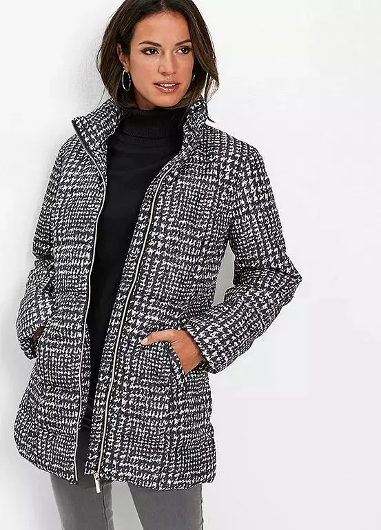 bonprix Padded Quilted Coat