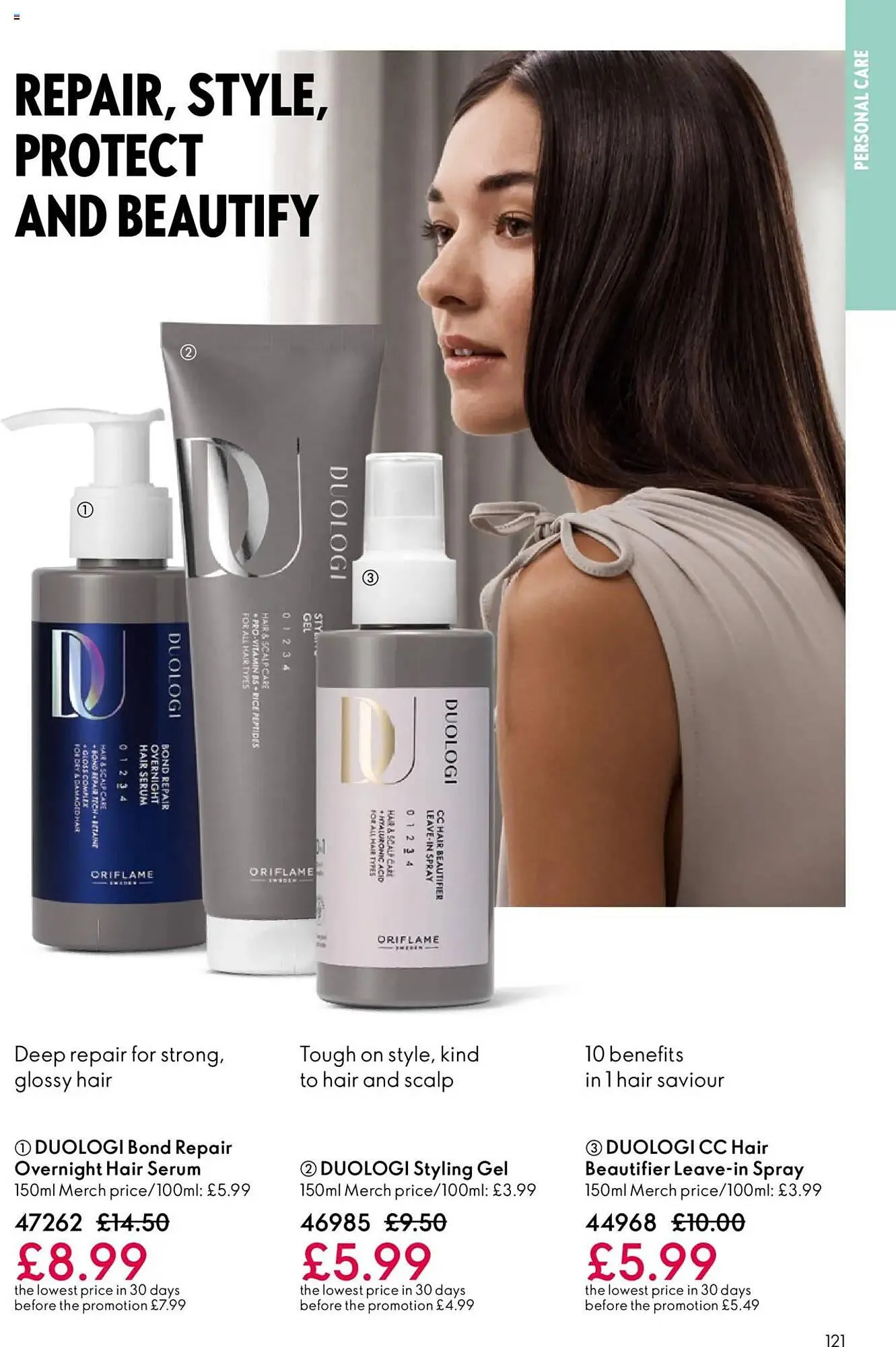 Oriflame leaflet from 11 September to 1 October 2025 - Catalogue Page 121