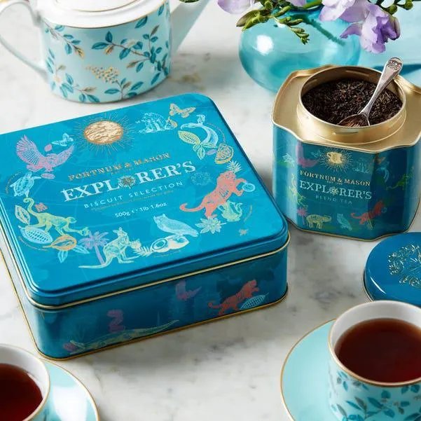 Explorer's Tea & Biscuit Selection