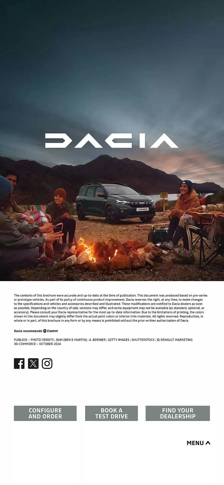 Dacia leaflet from 8 October to 31 May 2025 - Catalogue Page 26