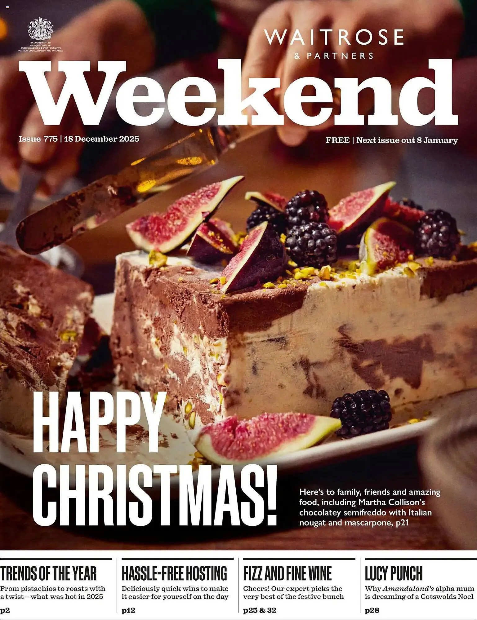 Waitrose catalogue from 18 December to 25 December 2025 - Catalogue Page 1