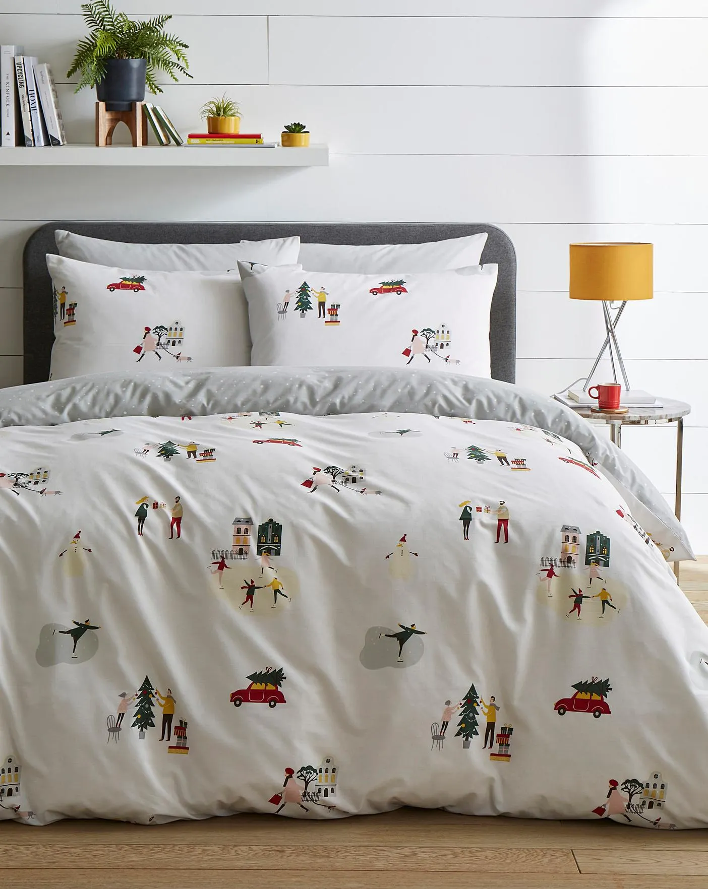 Wintertide Cotton Blend Duvet Cover Set