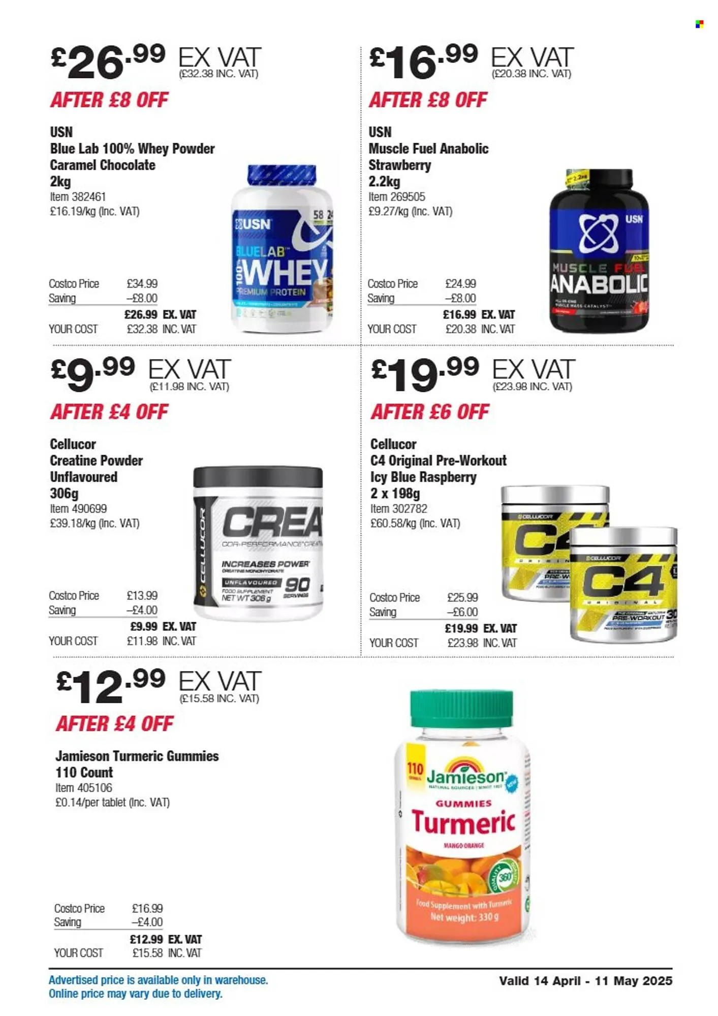 Costco leaflet from 14 April to 11 May 2025 - Catalogue Page 23