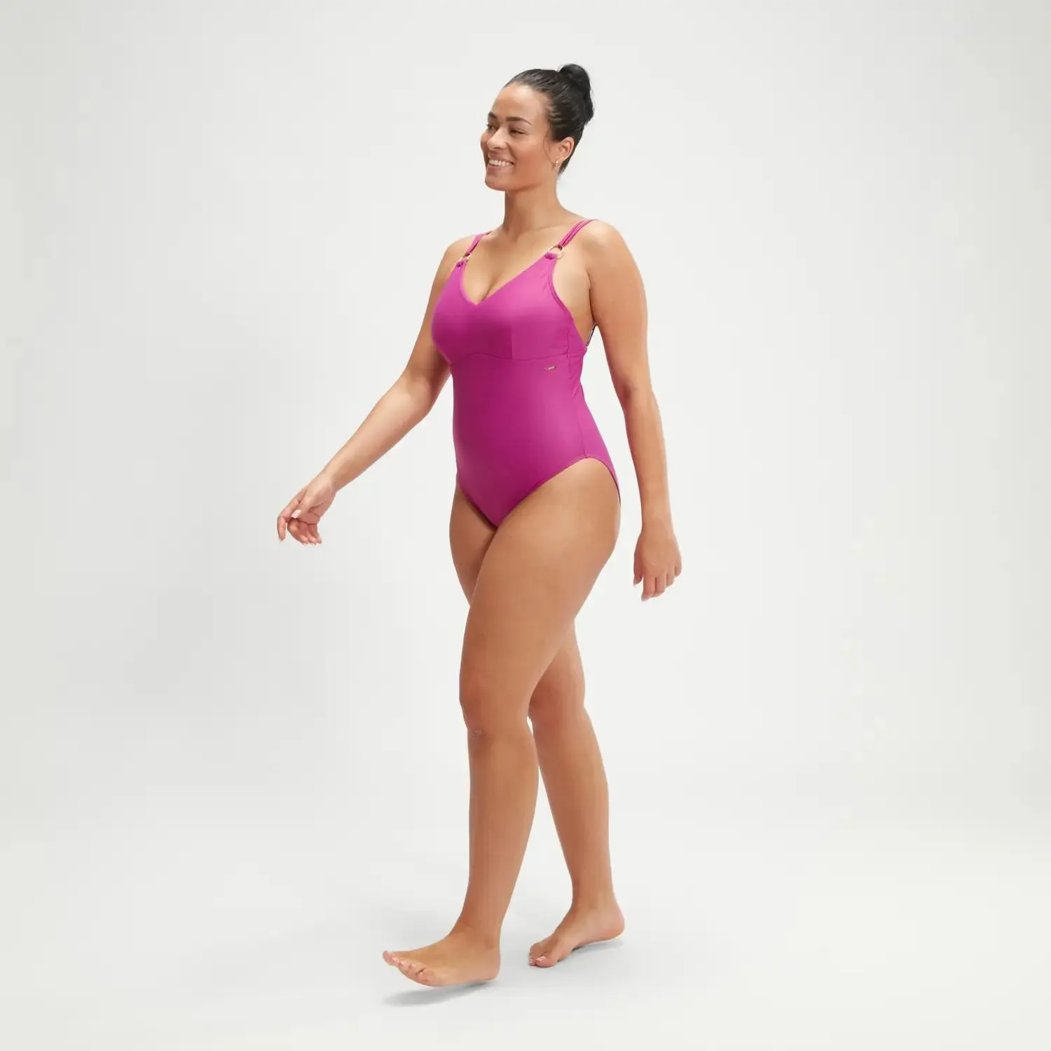 Women's Shaping Strappy Swimsuit Berry