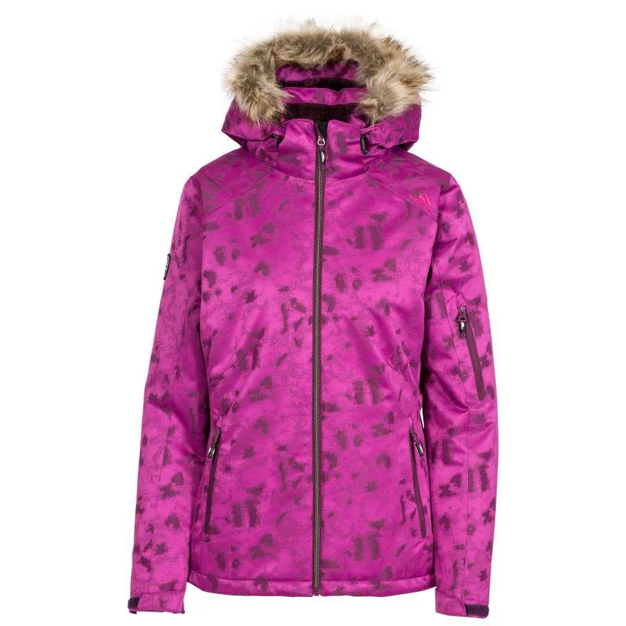 Trespass Women Ski Jacket Hooded Merrion